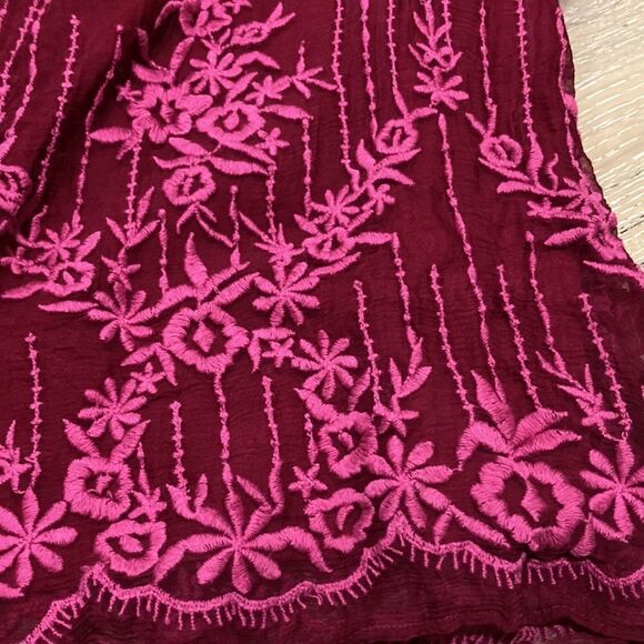 Sundance fushia and pink tunic embroidery size XS - Picture 8 of 11